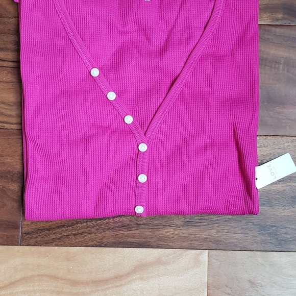 Gap Henley Pink Shirt - Picture 2 of 3
